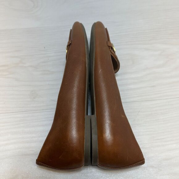 Vionic Hayes Leather Slip On Loafers Shoes Brown Womens Size 9 - Picture 2 of 8